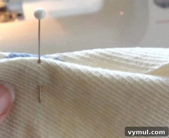 Flaxseed Pillow Warmer-pinning ends