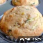 Spiced Zucchini Freezer Muffins 7 zucchini freezer muffin close