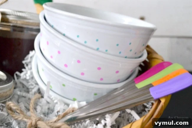 Thoughtful Handcrafted Presents for All Seasons 18 Ice Cream Sundae Kit with DIY bowls and spoons