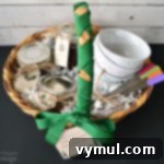 Build Your Own Sundae Gift Basket with Free Tags 11 handmade gifts- ice cream sundae basket