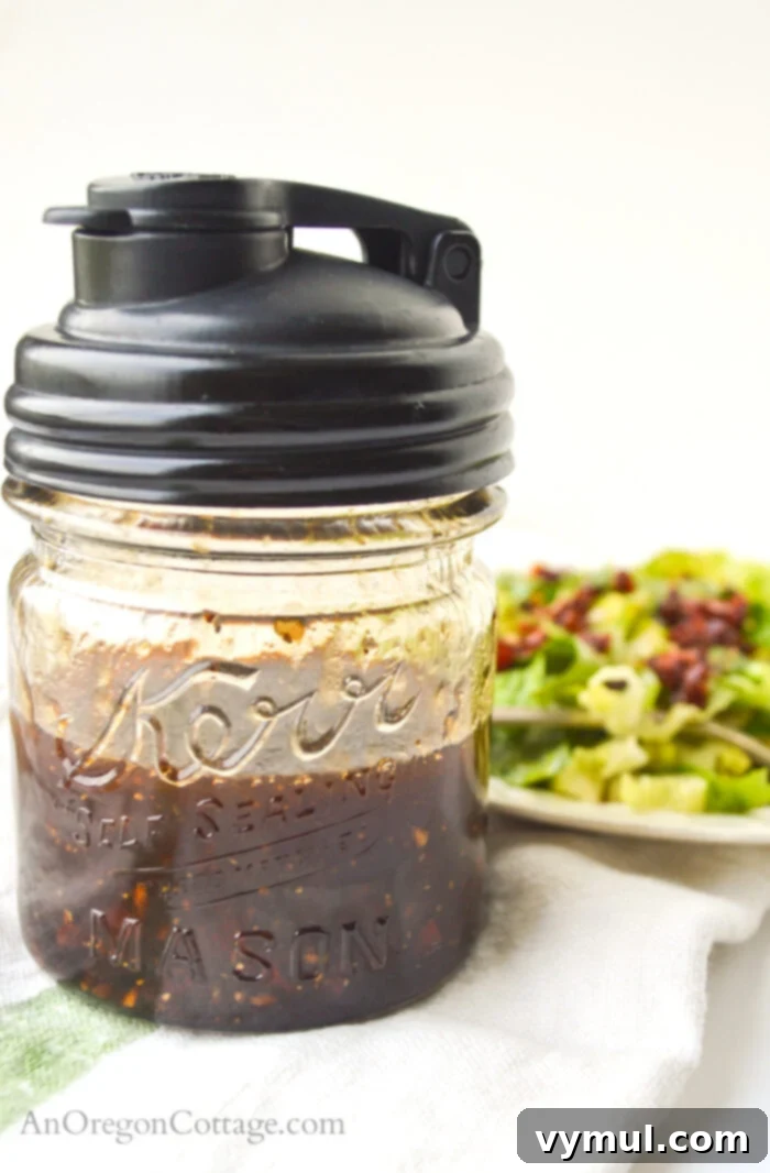 5-Minute, 5-Ingredient Sun-Dried Tomato Vinaigrette 5 dried tomato vinaigrette in jar