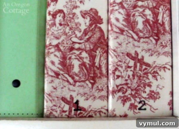 organizing recipes - numbered binders