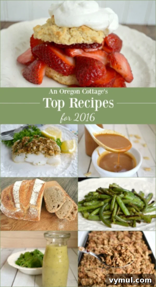 Top 22 Reader-Favorite Homemade Recipes from An Oregon Cottage blog