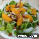 Zesty Orange Almond Salad with Balsamic Vinaigrette 4 Easy Orange Almond Salad