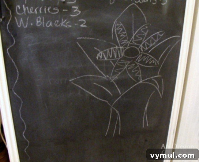 DIY Chalkboard Freezer: Your Smart Food Inventory 5 chalkboard freezer door bottom