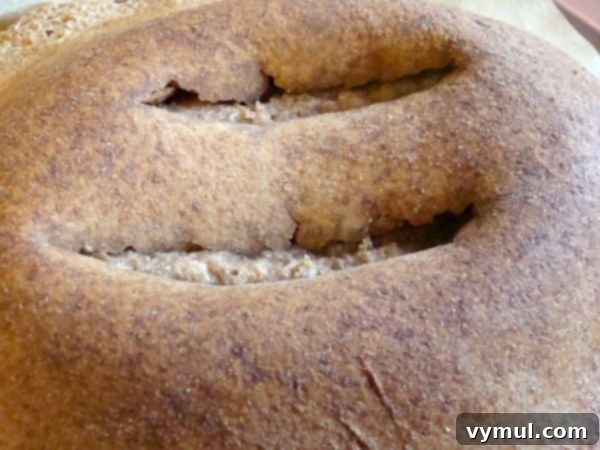 sourdough artisan bread fail detail