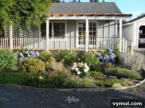 Our Garage Becomes a Dream Laundry & Mudroom 3 After Garage Conversion - Remodeled Exterior, Seamless Integration