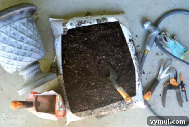 Essential supplies for a successful flower pot design for shade