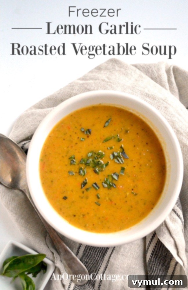 From Freezer to Flavor: Lemon Garlic Roasted Veggies & Comfort Soup 11 Freezer Lemon Garlic Roasted Vegetable Soup