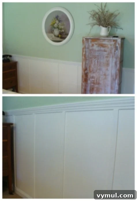 Series Three: Reimagining Our Restful Retreats 11 DIY faux board and batten paneling in master bedroom - An Oregon Cottage