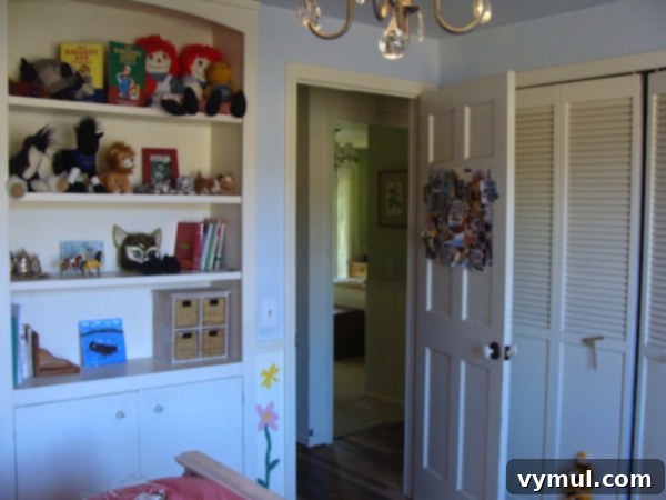 Series Three: Reimagining Our Restful Retreats 6 Daughter's bedroom after remodeling, showing painted walls and updated door - An Oregon Cottage
