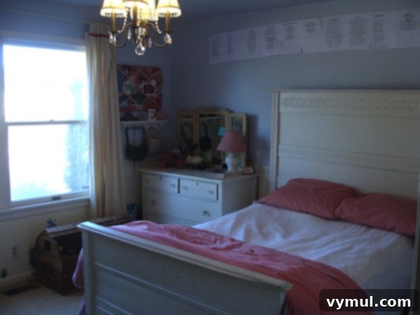 Series Three: Reimagining Our Restful Retreats 7 Daughter's bedroom window after remodeling, showing personalized decor - An Oregon Cottage