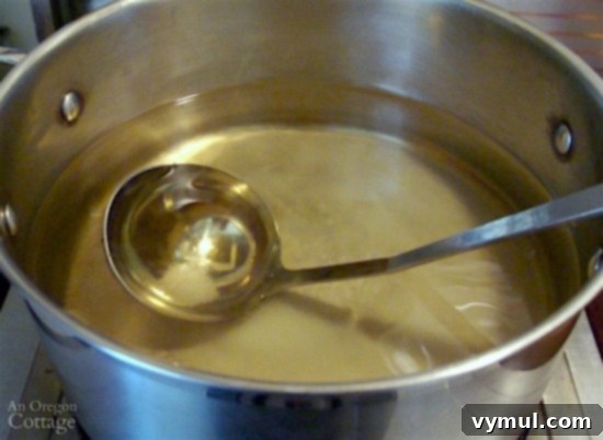 Mastering Pickled Asparagus A Simple Canning Tutorial 5 Pickling and Canning Asparagus_3-prepping brine