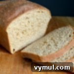 Soft Homemade 100% Whole Wheat Sandwich Bread