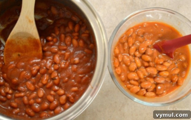 Comparison of canned vs homemade Ranch Style Beans