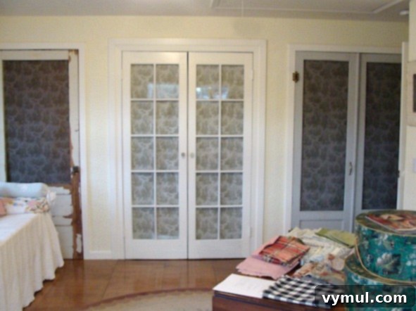 Podcast Episode 2: From Discarded Finds to Designer Benches and Delectable Salads 5 Salvaged Closet Doors for studio