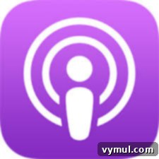 iTunes podcast icon