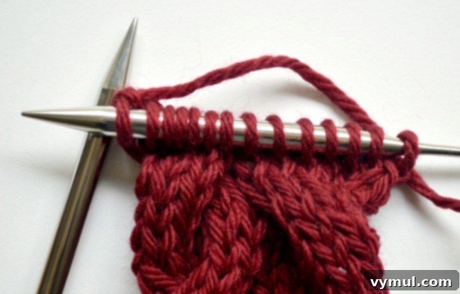 Craft Beautiful Cable Headbands: Free Printable Labels & Step-by-Step Tutorial 11 Knitted cable ear warmer headband step8