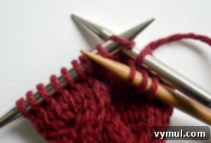 Craft Beautiful Cable Headbands: Free Printable Labels & Step-by-Step Tutorial 16 Knitted cable ear warmer headband step2