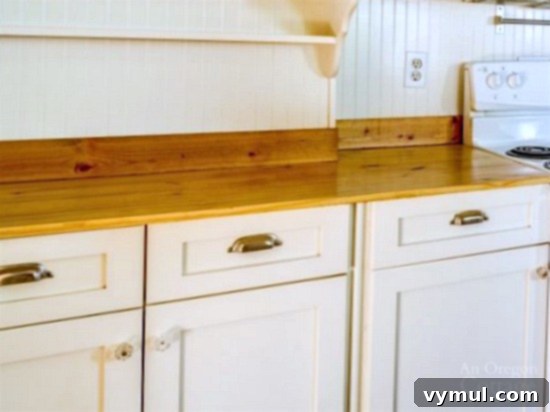 Homemade Kitchen: Crafting Wood Countertops and Pantry Essentials 4 Bungalow Kitchen DIY wood countertops