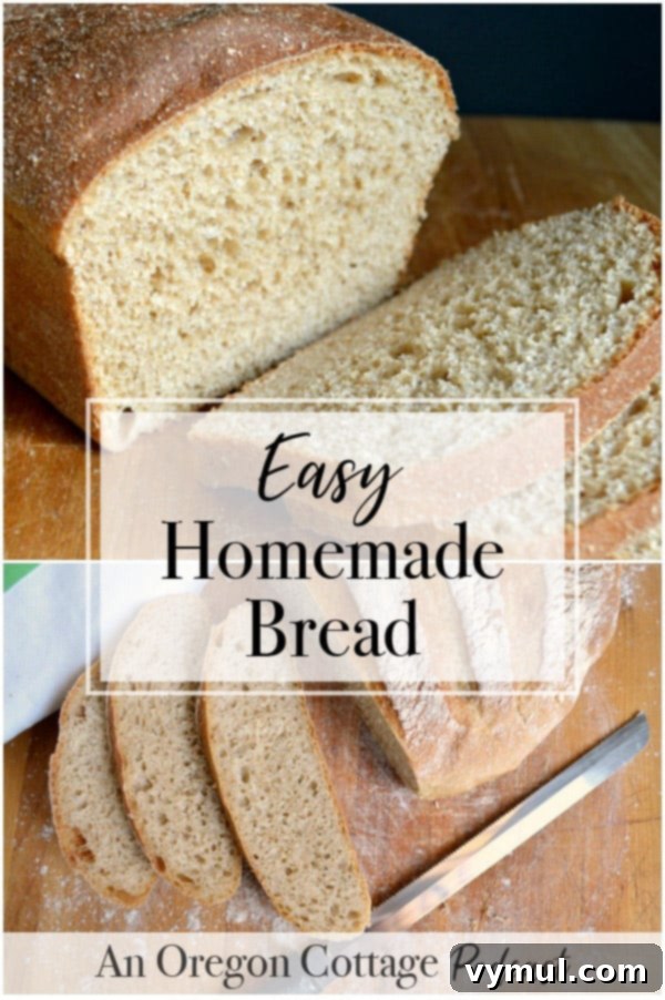 Homemade Bread Uncomplicated 2 It really is possible to make easy homemade bread! Join us as we talk about our experiences with bread, get recipe ideas, and the tools that make it easier. #homemade #bread