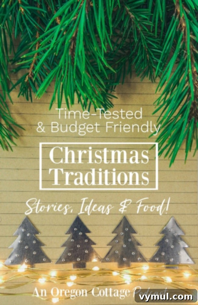 Podcast Ep. 15: Our Christmas Traditions: Tales, Tips, and Tasty Treats 2 Join us as we share the family Christmas traditions that have stood the test of time- without breaking the budget. #christmas #traditions #familytime