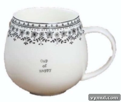 Your Guide to Perfect Gifts: Him and Her Edition 4 cup of happy black and white mug