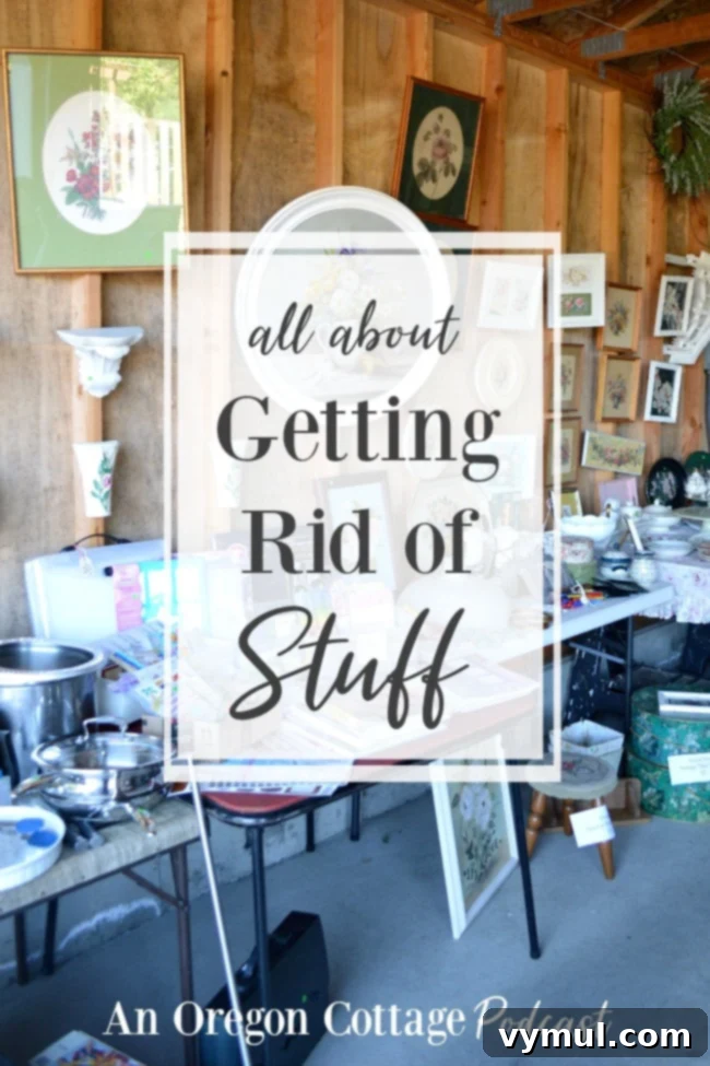 Podcast Ep. 22- All about getting rid of stuff