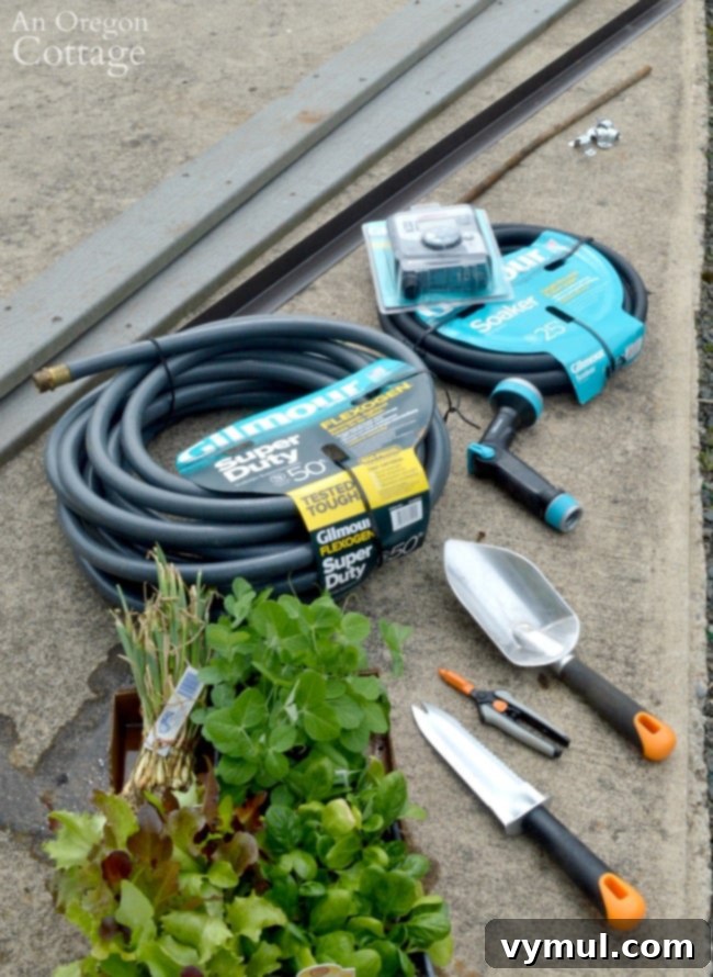 Raised Garden Bed supplies