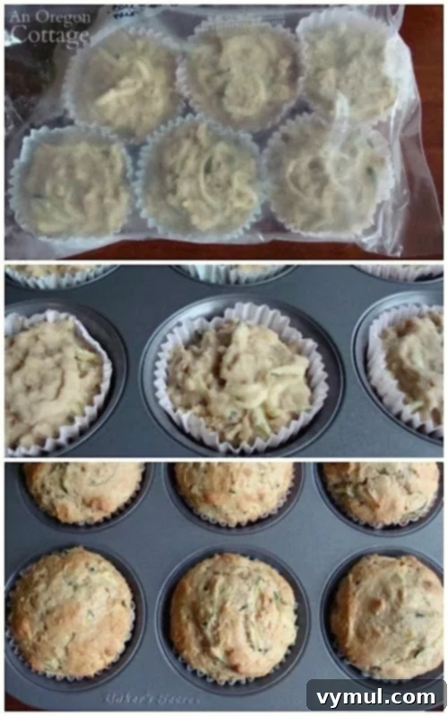 Mastering Zucchini From Garden to Table 46 Recipes Included 6 Cinnamon Zucchini Freezer Muffins - preserve zucchini by mixing muffin dough and freezing it for freezer to oven muffins whenever you want! These are moist and delicious. #muffins #zucchini #zucchinimuffins #freezercooking #anoregoncottage