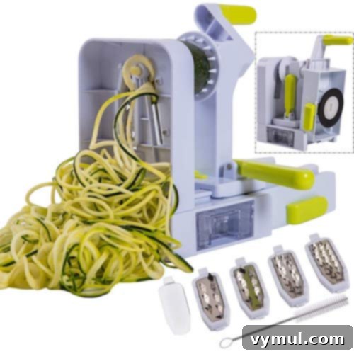 My Favorite Finds, Vol. 7: Cascade Lakes Adventures, Spiralized Delights, Eco-Friendly Coffee & Bookish Bliss 4 Brieftons QuickFold 5-Blade Spiralizer for healthy zoodles and vegetable noodles