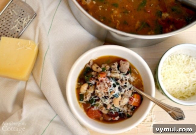 Rustic Italian Sausage Soup