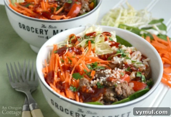 Zesty Lemon Fish and Veggie Grill or Bake Packets 11 Bowls full of Sriracha beef, vegetables, and rice for a complete meal