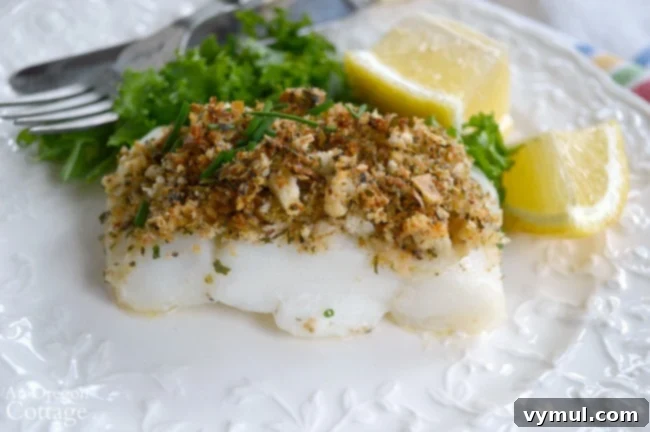 Zesty Lemon Fish and Veggie Grill or Bake Packets 12 Baked White Fish with Parmesan-Herb Crust, a crispy and flavorful fish dish