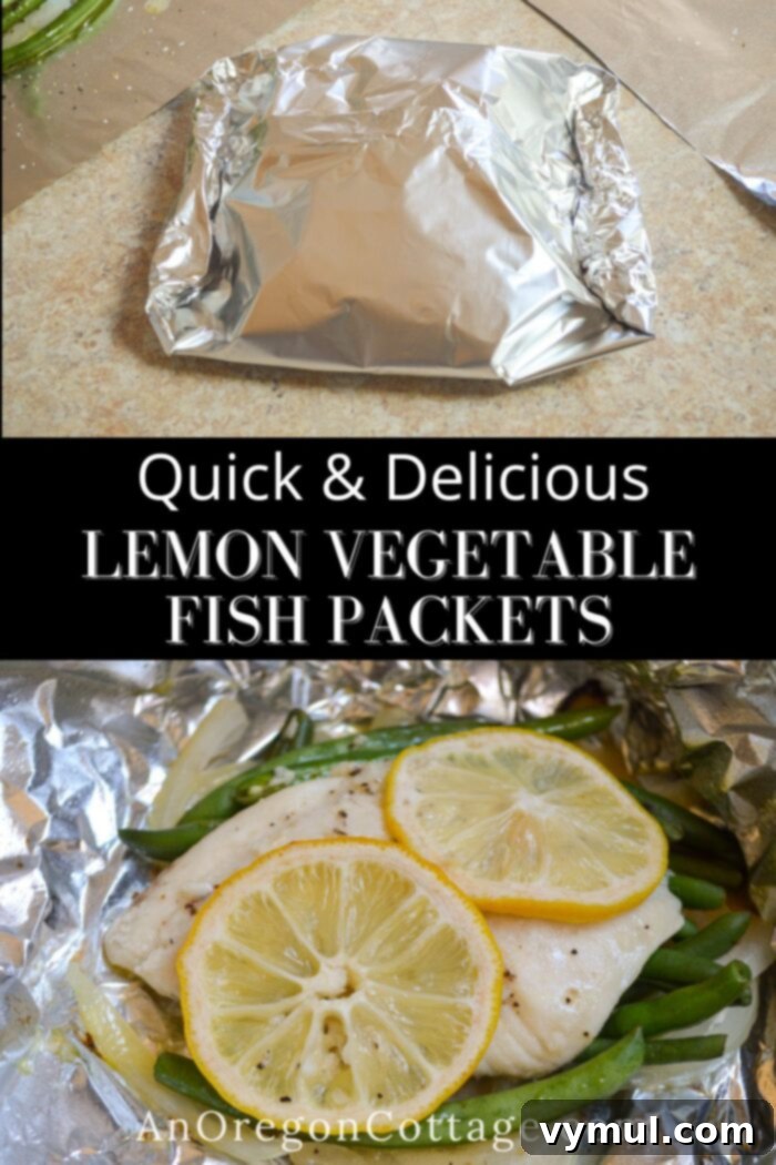 Zesty Lemon Fish and Veggie Grill or Bake Packets 10 delicious lemon veggie fish packets with tender fish and perfectly cooked vegetables