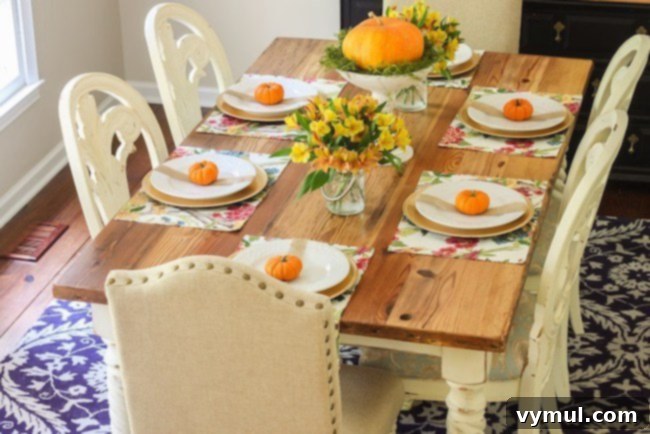 Fall Farmhouse Focal Points Cozy Cottage Centerpieces 19 Colorful Fall Tablescape with Orange Pumpkins and Alstroemerias