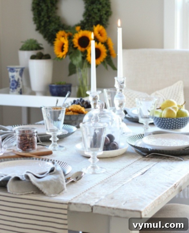 Fall Farmhouse Focal Points Cozy Cottage Centerpieces 22 Satori Design for Living French Farmhouse Style Fall Decorating Ideas Kitchen