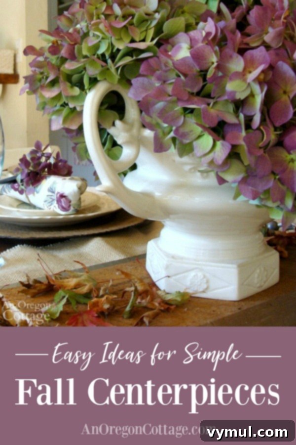 Fall Farmhouse Focal Points Cozy Cottage Centerpieces 23 Easy & Simple Fall Centerpiece Ideas for Autumn Decor