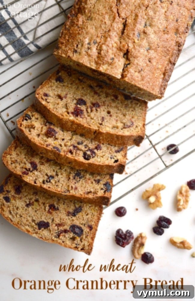 Zesty Orange Cranberry Whole Wheat Delight 10 Cranberry Bread Recipe
