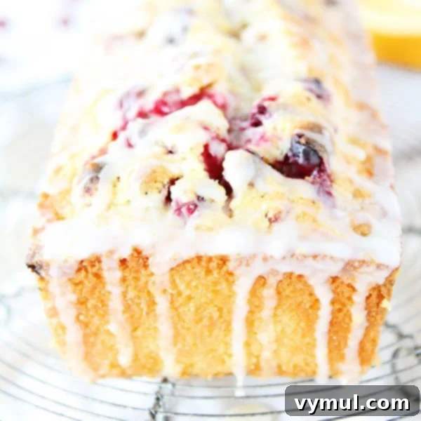 The Complete Collection of 17 Cranberry Bread Recipes Yeast Gluten-Free and Paleo 9 Cranberry Bread Recipes-Glazed Orange Cranberry Bread, showcasing its beautiful glaze.