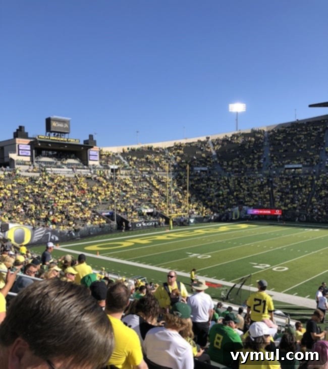 UO Duck Football Game - A cherished fall tradition