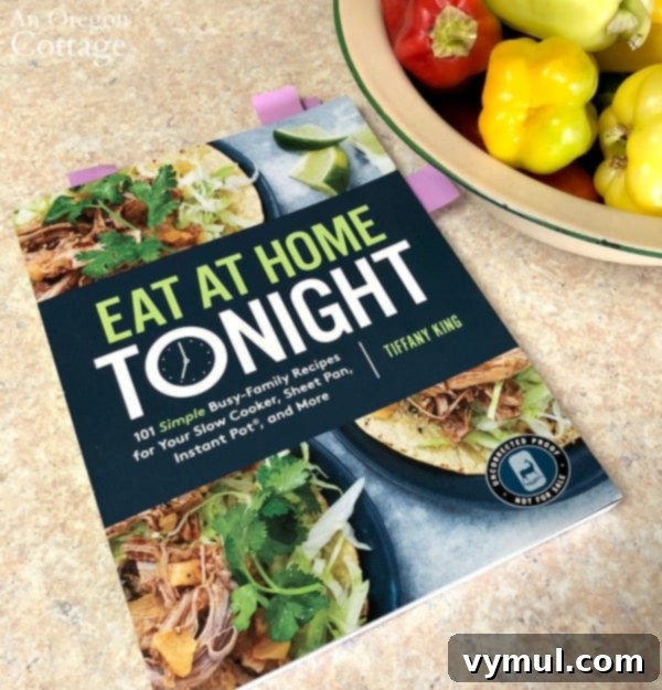 Eat At Home Tonight Cookbook - A practical guide for everyday meals