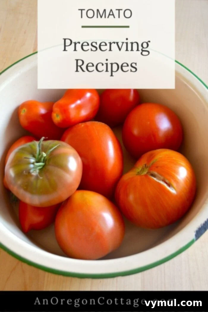 tomato preserving recipes