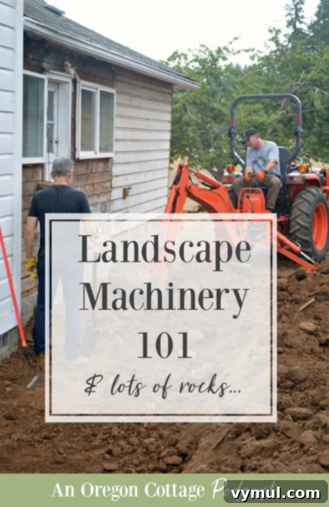 Autumn's Canvas: Mastering Machinery, Boulders, and Seasonal Sweetness 2 Podcast Ep.44-Landscape Machinery 101 with backhoe