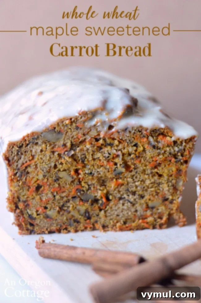 Warm Maple Spiced Whole Wheat Carrot Bread 11 Whole Wheat Maple Sweetened Carrot Bread Recipe