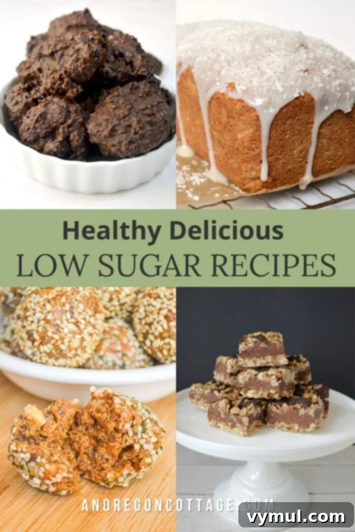 Savor the Sweetness, Skip the Sugar 2 Healthy and delicious lower sugar and alternative sugar options for desserts, candy, and sweet quick bread - you CAN have your cake and eat it, too.
