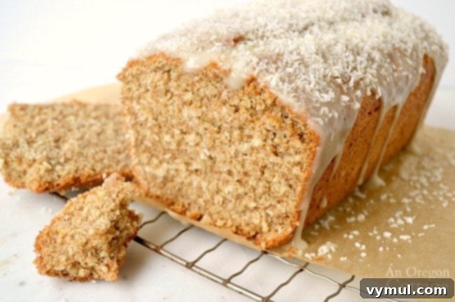 Savor the Sweetness, Skip the Sugar 6 Whole Wheat Coconut Bread cut