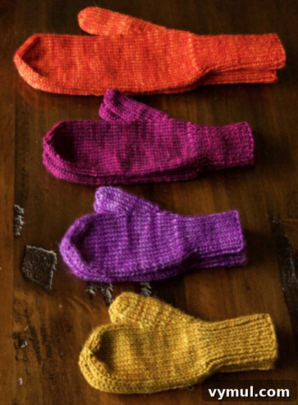 Quick and Free Knitted Gifts 8 Knitting Pattern-Simple mittens at Tin Can Knits
