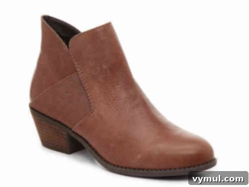 Me Too Zoey Bootie in brown, perfect for comfort