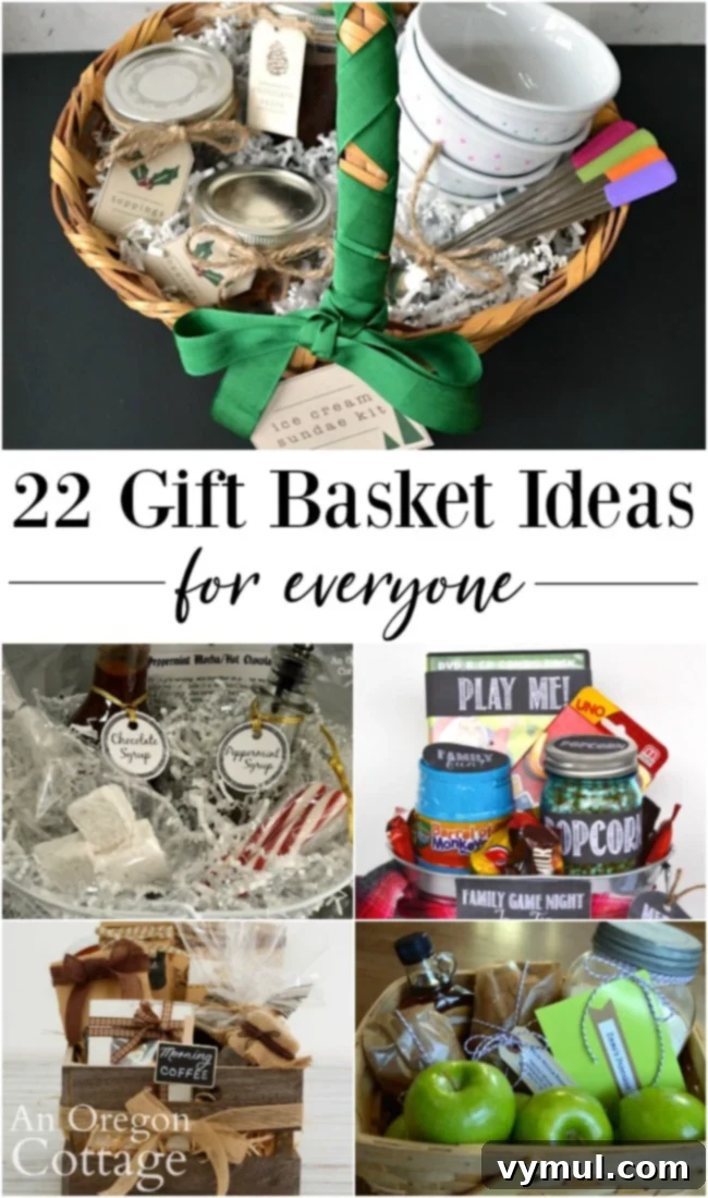 22 Gift Basket Ideas for everyone